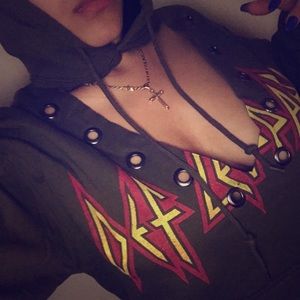 Olive green fashion hoodie